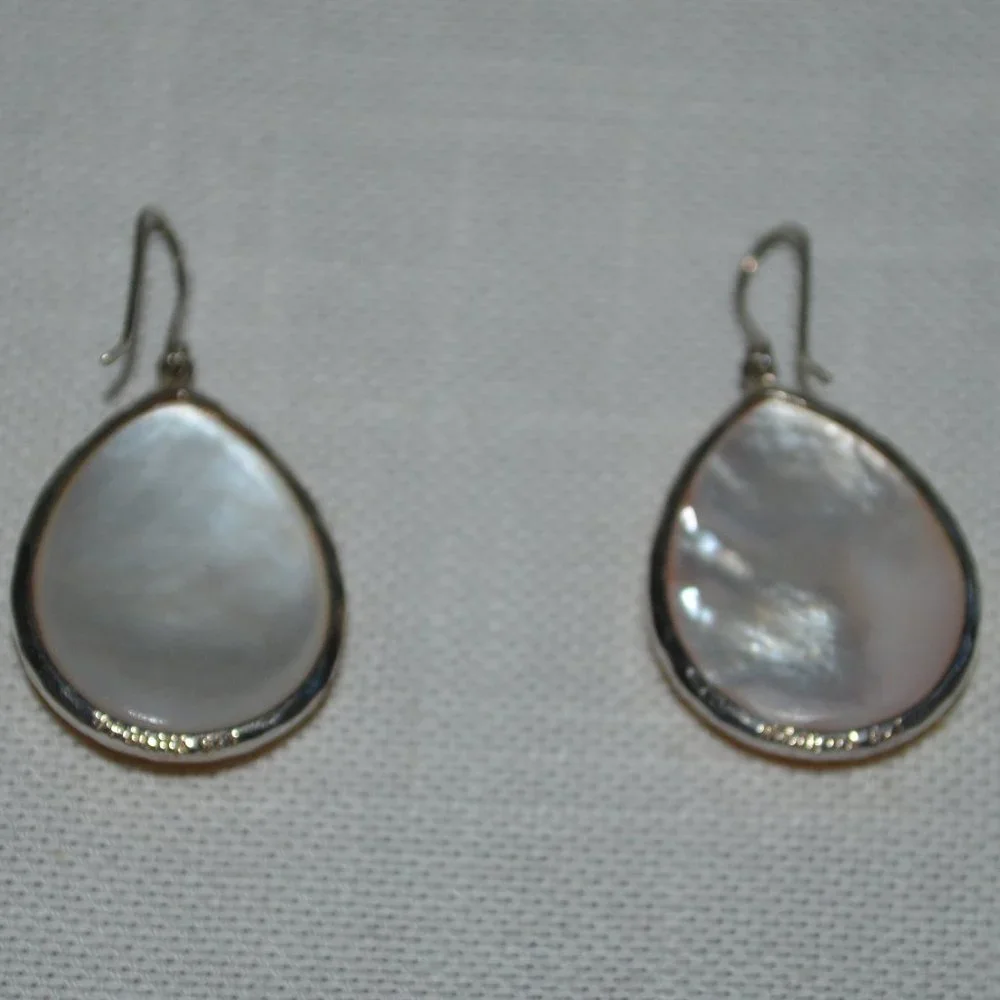 $795 IPPOLITA Orange Citron Rock Candy 925 Silver Teardrop Earrings